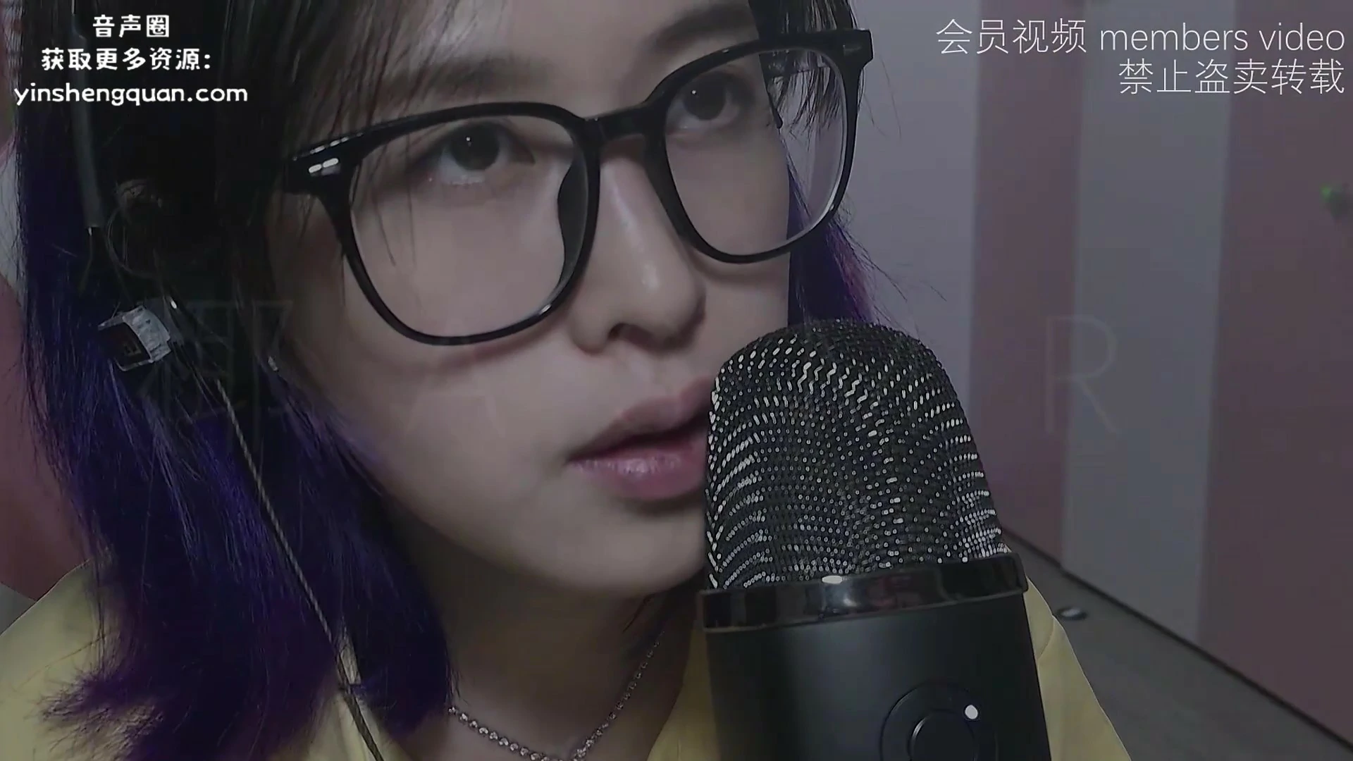 【声控福利】其实椰子啦爱发电最新ASMR!3D环绕舌音效果炸裂